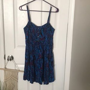 Blue camisole sundress